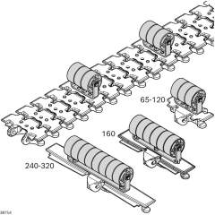 Bosch Rexroth 3842553028. Roller cleat D35 240-320