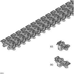 Bosch Rexroth 3842546090. Steel-coated chain VFplus 65