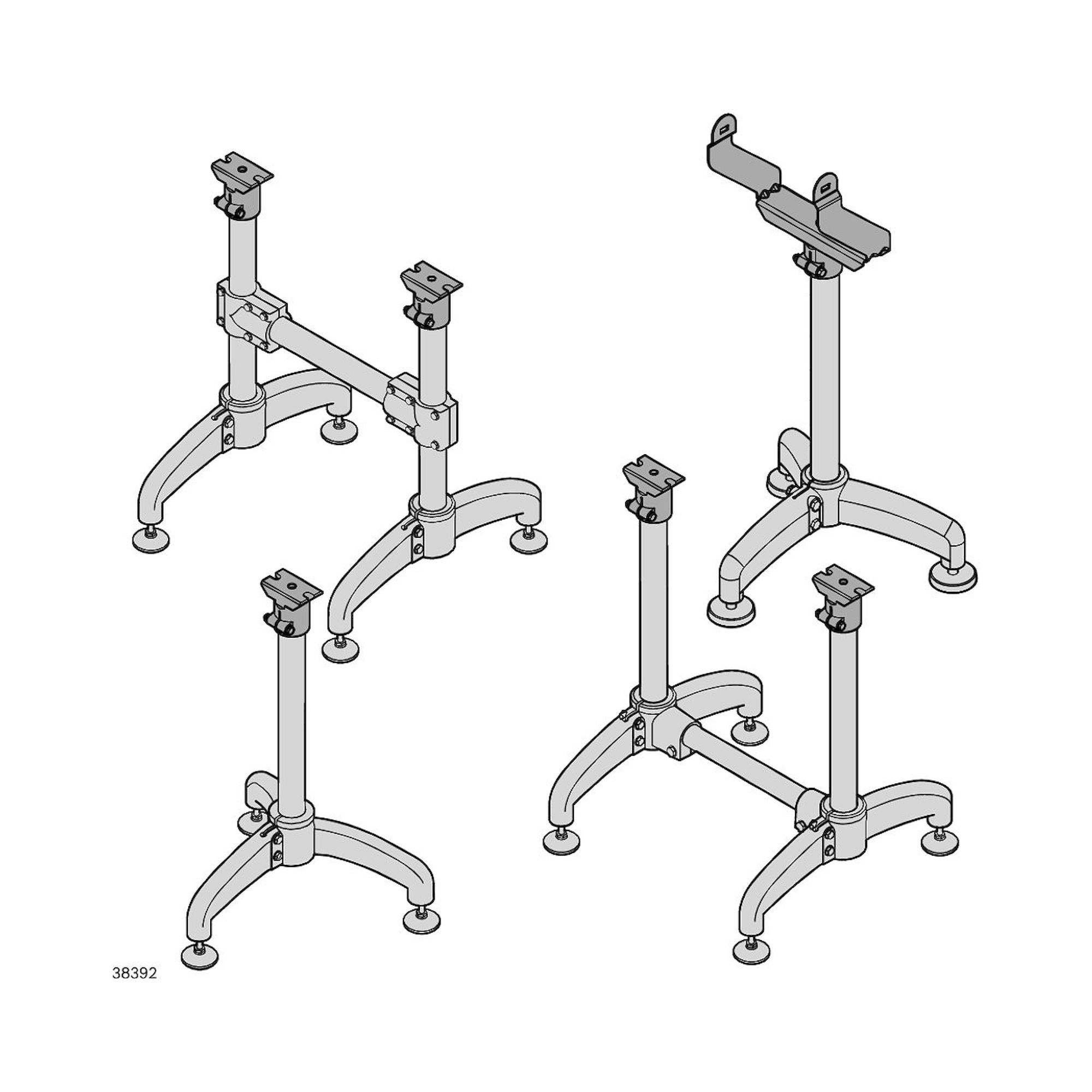 Bosch Rexroth 3842546660. Konsole, 120+ STS LEG Set