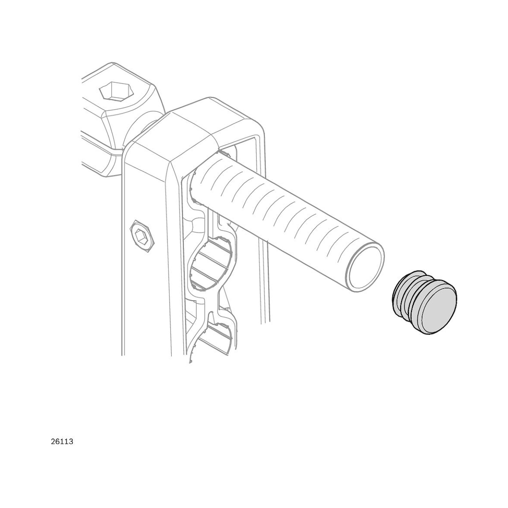 Bosch Rexroth 3842539344. Reduzierstück, D18/D12