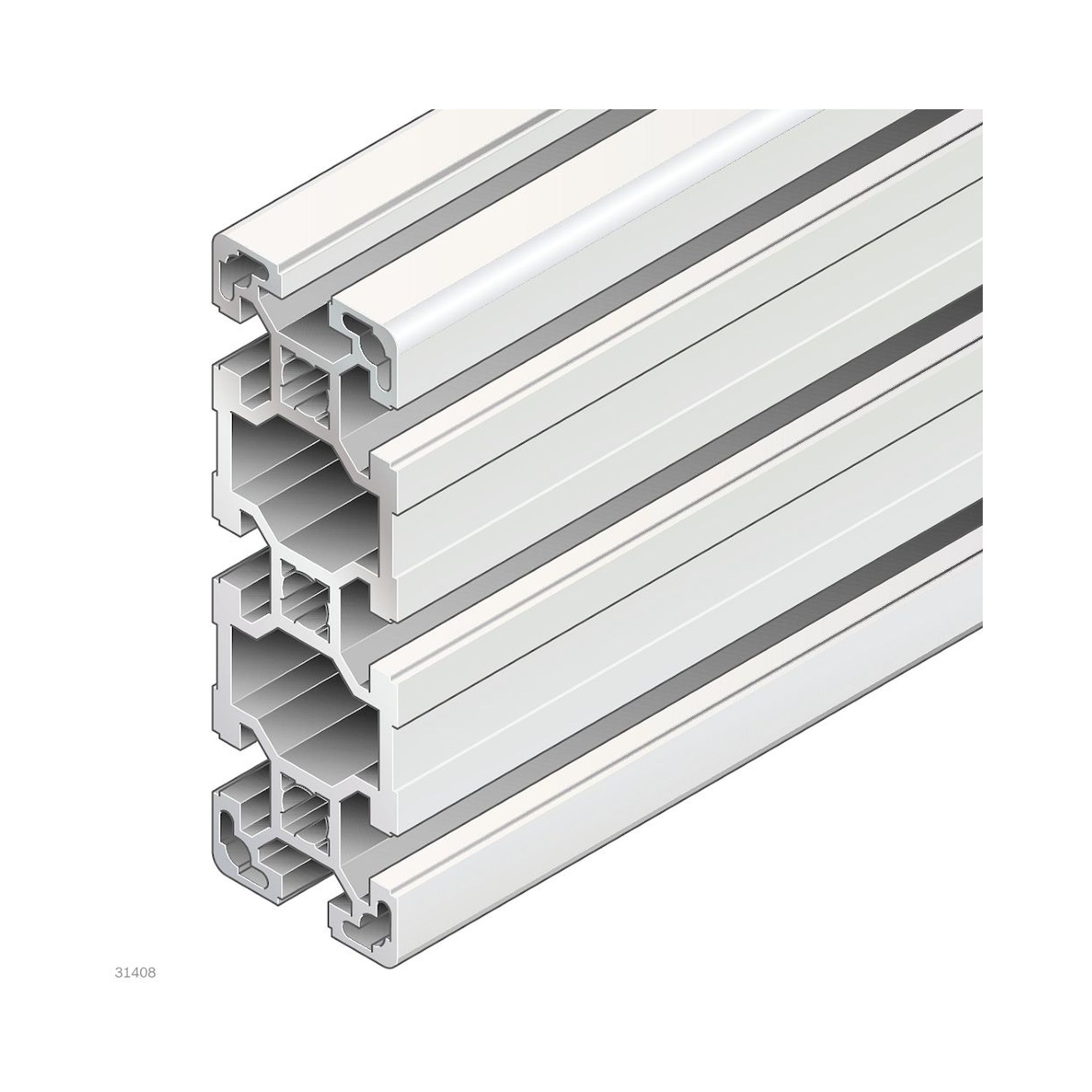 Bosch Rexroth 3842537824. Strebenprofil, 40X120L 8X6070mm