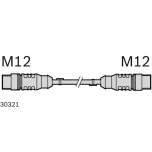 Bosch Rexroth 3842406194. Connection cable M12 plug, straight, M12 socket, angled