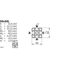 Bosch Rexroth 3842522585. Netzkabel, GB-GST 5M