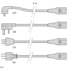 Bosch Rexroth 3842540197. Mains cable CH