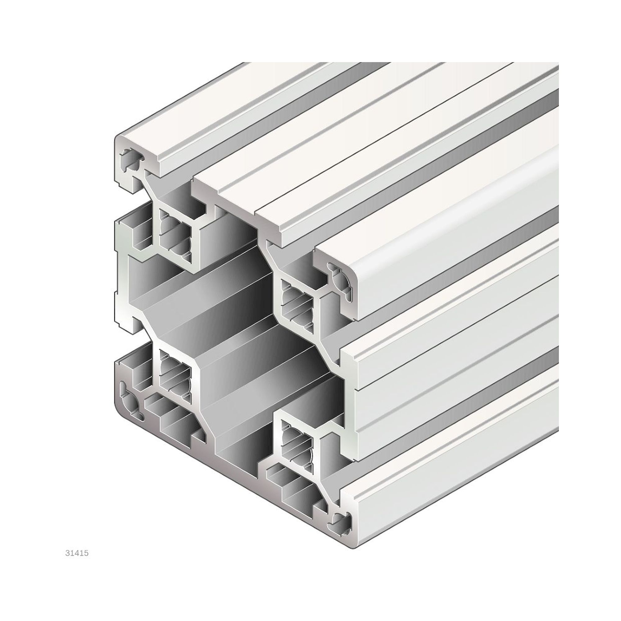 Bosch Rexroth 3842536481. Strebenprofil, 80X80L 6N 6X6070mm