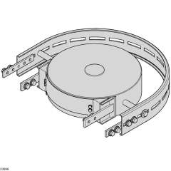 Bosch Rexroth 3842547117. Curve wheel STS VFplus 90 90°