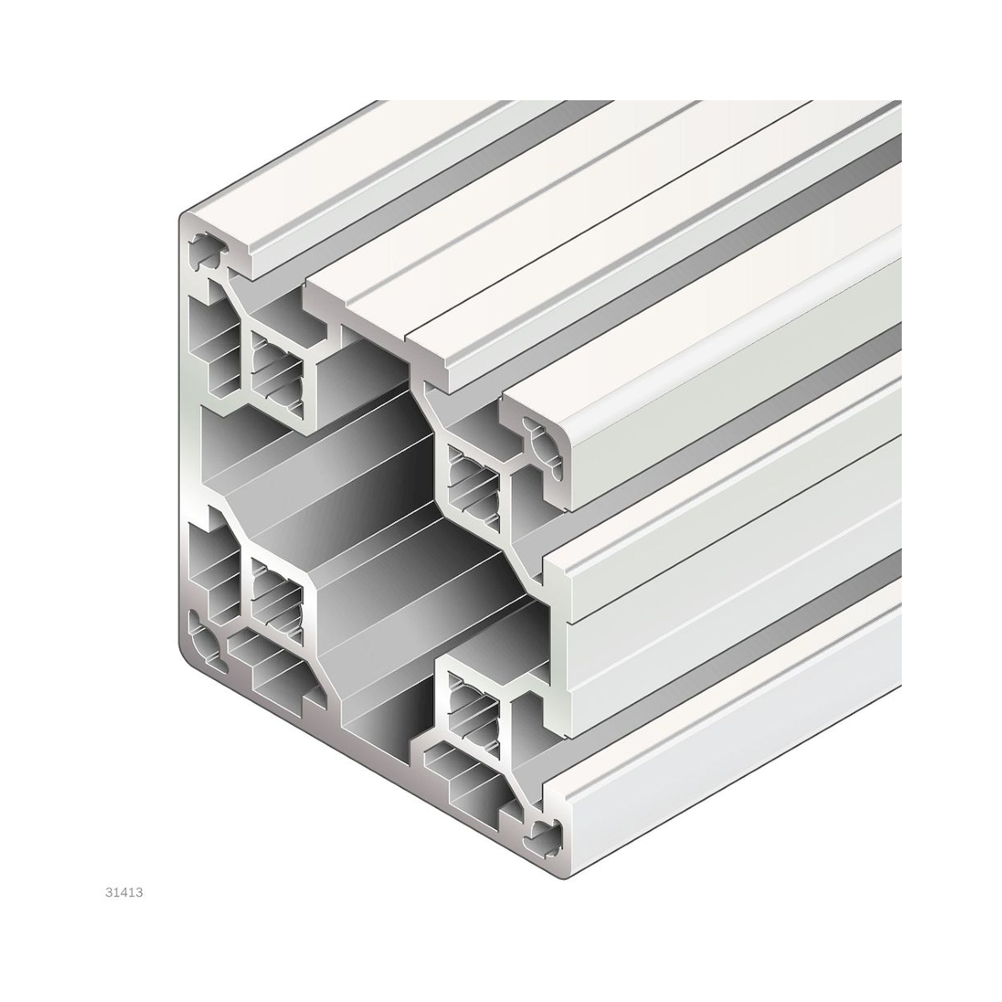 Bosch Rexroth 3842538334. Strebenprofil, 80X80L 4NVS 6X6070mm