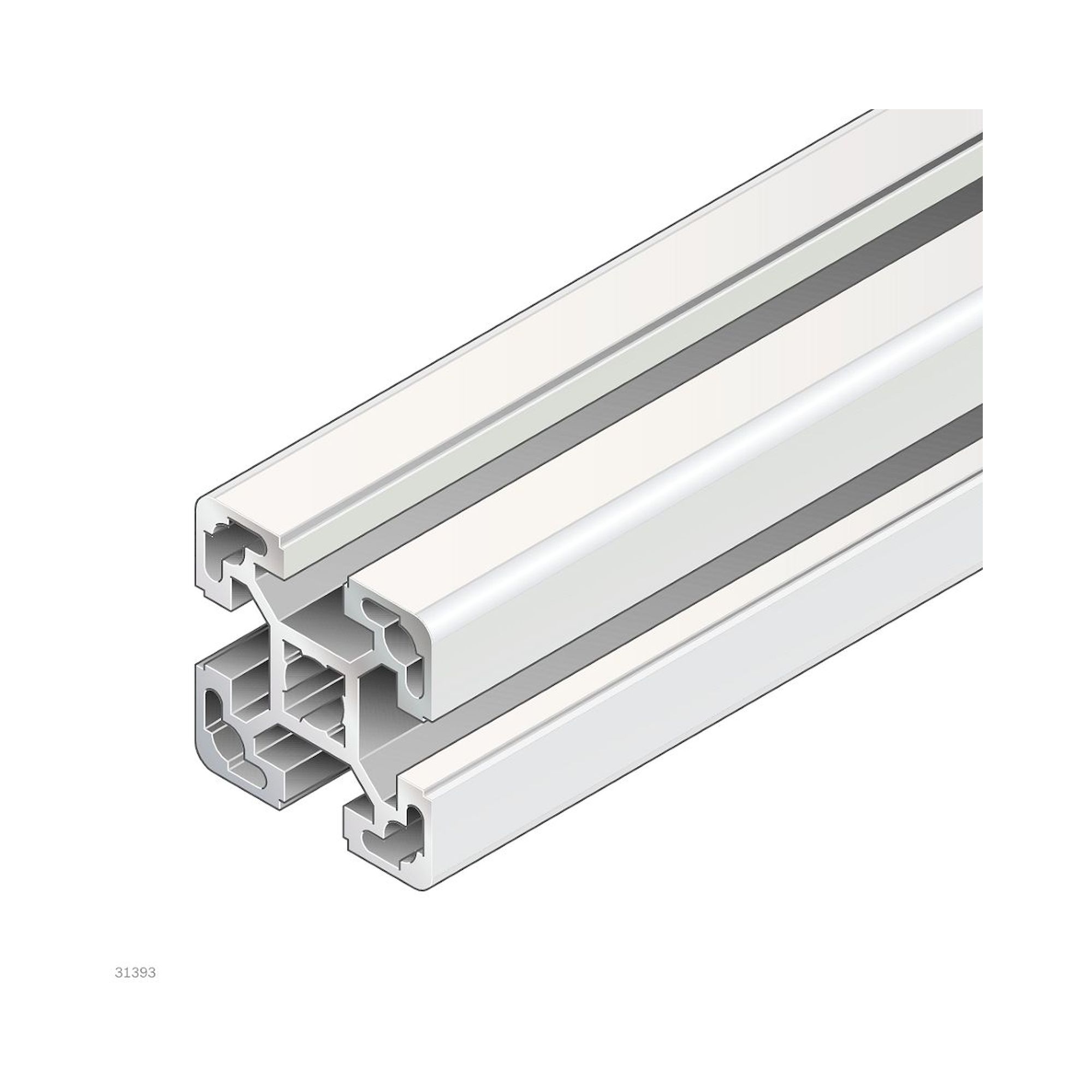 Bosch Rexroth 3842993121-1000. Strebenprofil, 40X40L M12/-. 1000 mm