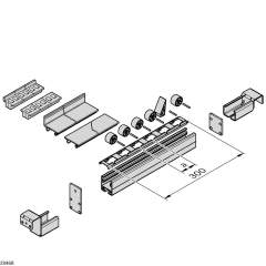 Bosch Rexroth 3842537961. Rolle, D32 ESD schwarz