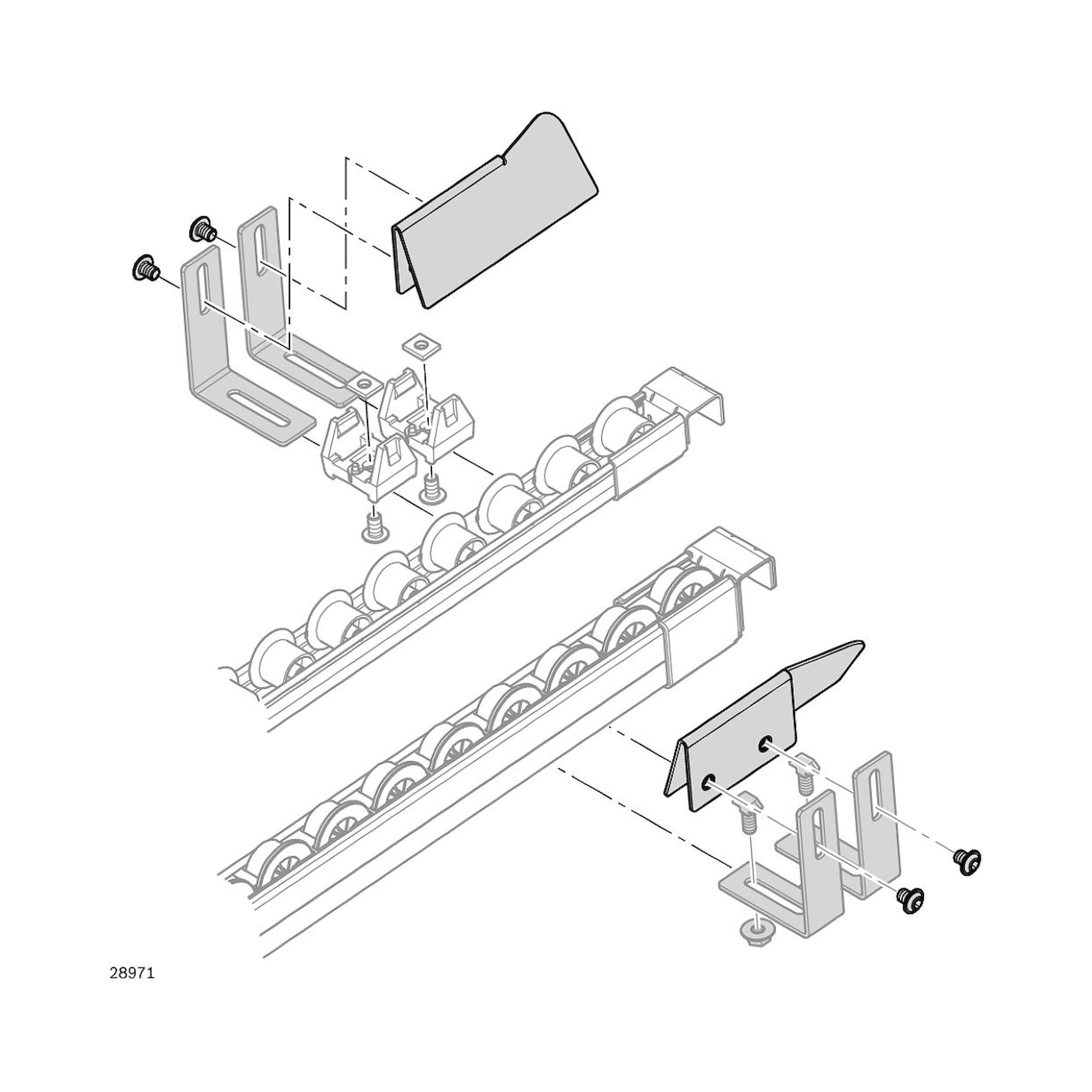 Bosch Rexroth 3842538981. Führungsblech, EINFüHRHILFE