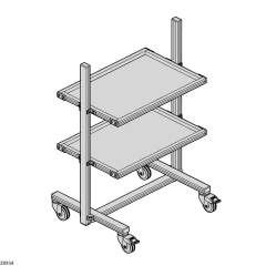 Bosch Rexroth 3842518120. Material shuttle Logistics Economic 1 shelf ESD