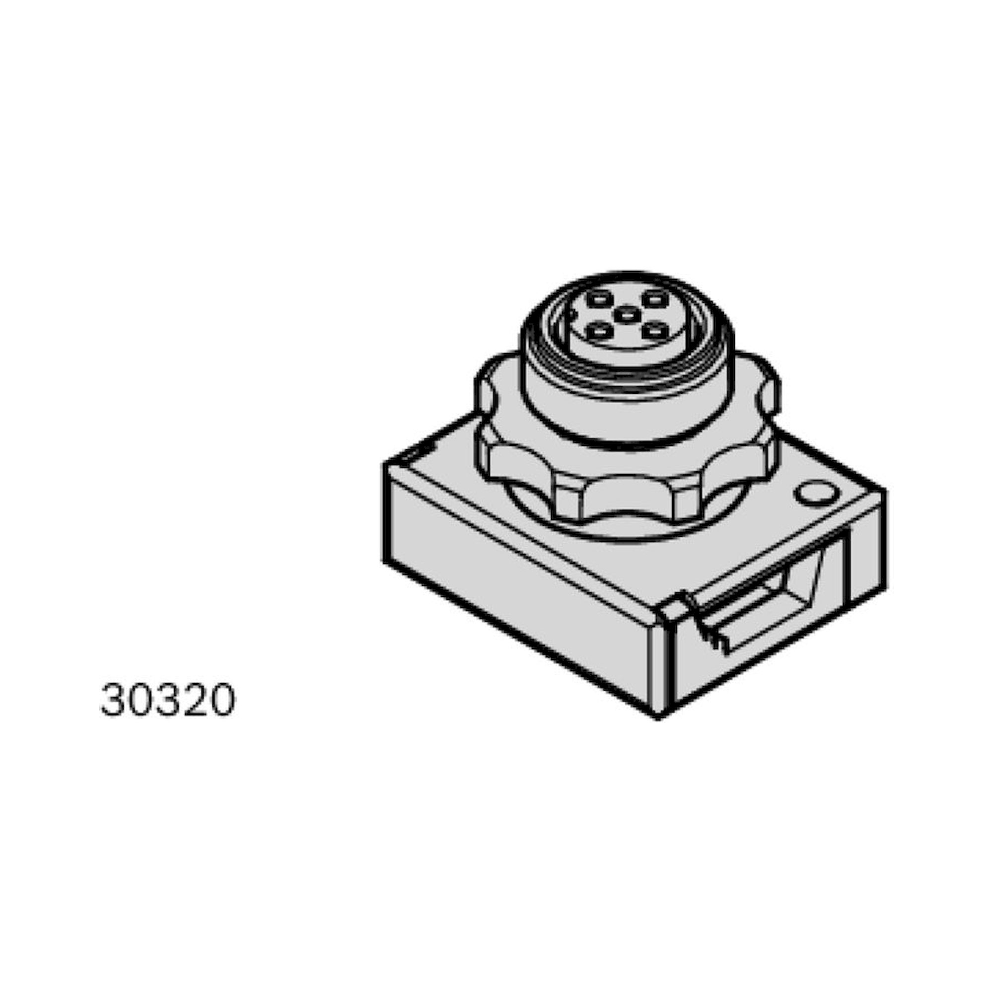 Bosch Rexroth 3842406176. Verbindungselement, CLIP_AS-I/M12-2A