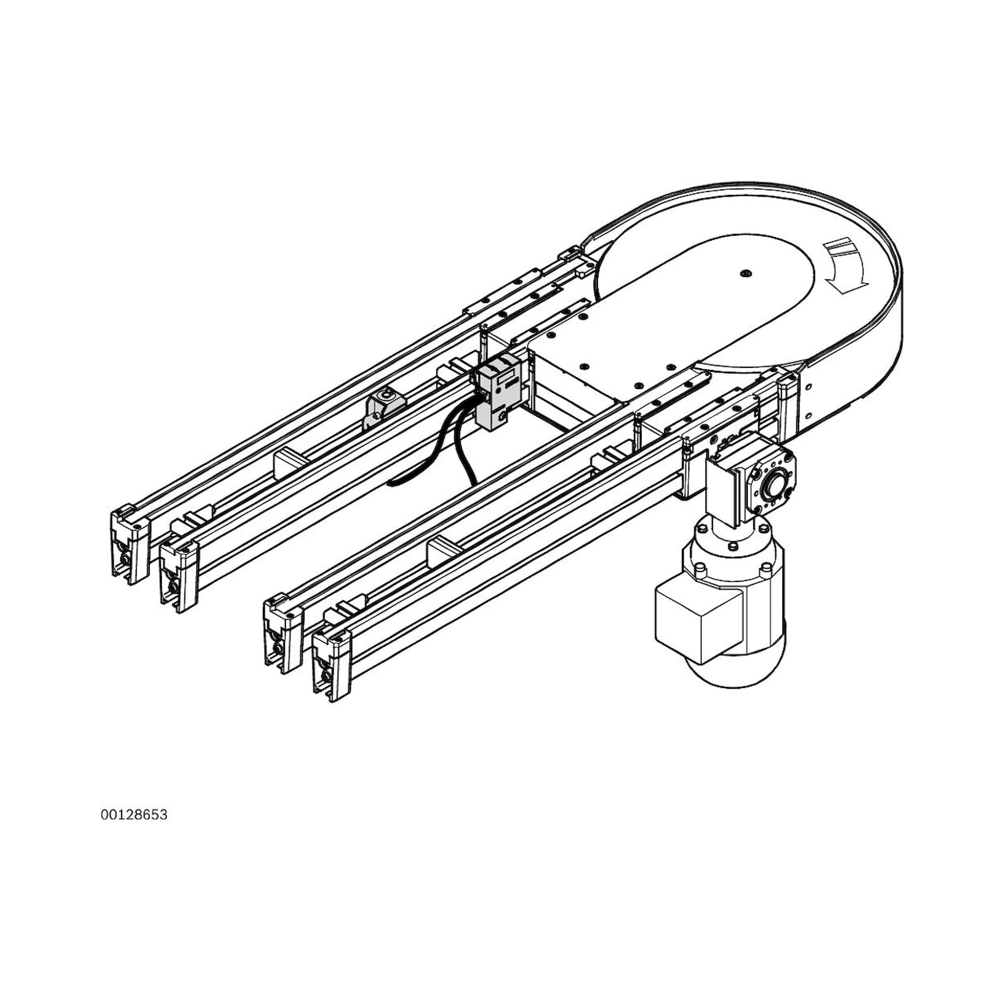 Bosch Rexroth 3842528855. Befestigungssatz, KU 1 ZU AS1/UM1