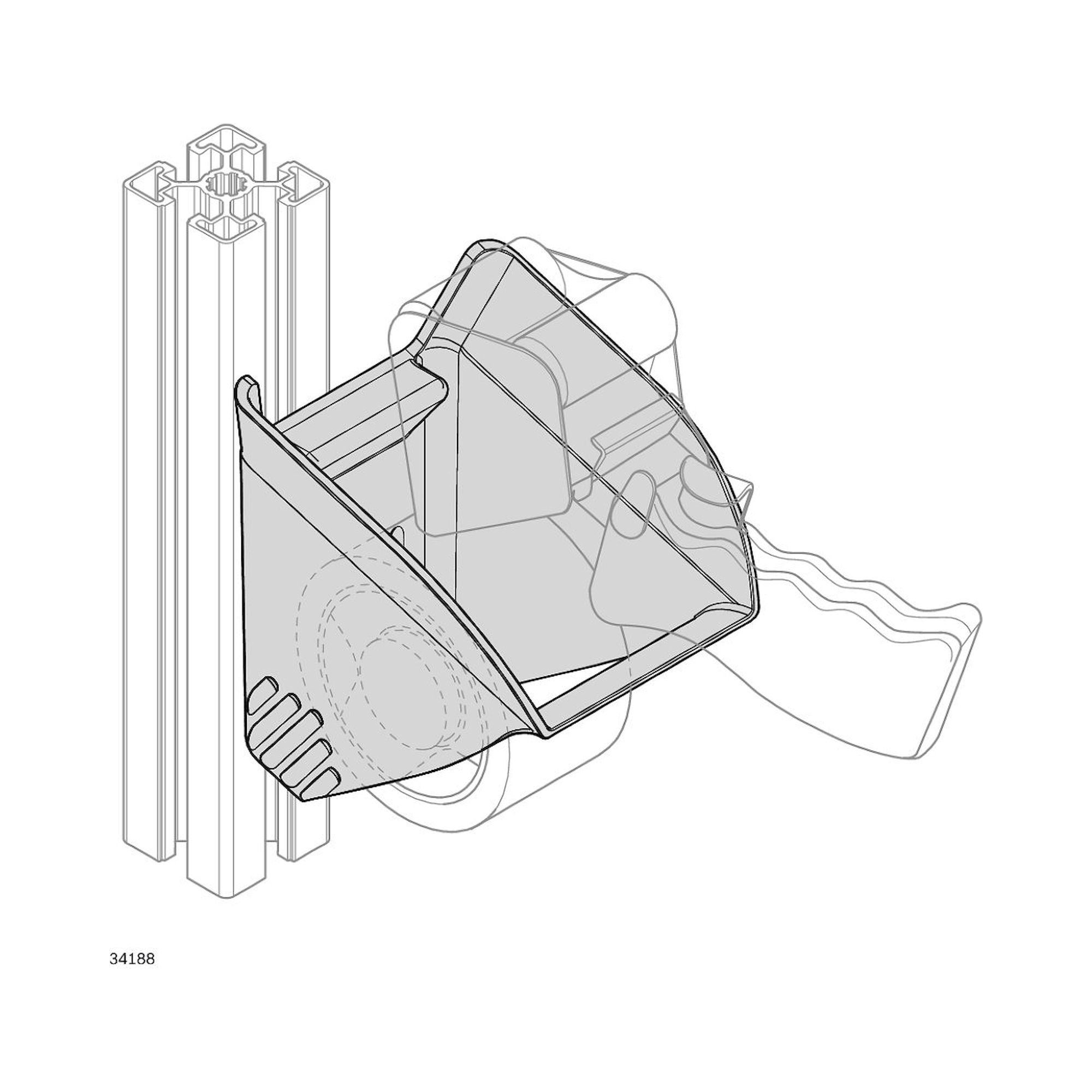 Bosch Rexroth 3842555673. Werkzeughalter, TAPE 50mm