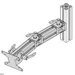 Bosch Rexroth 3842539840. Schwenkbefestigung  70º 75/100 für TFT-Monitorhalter