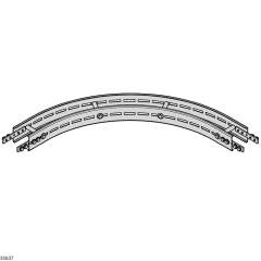 Bosch Rexroth 3842557055. Horizontal sliding curve STS VFplus 90 90° R500