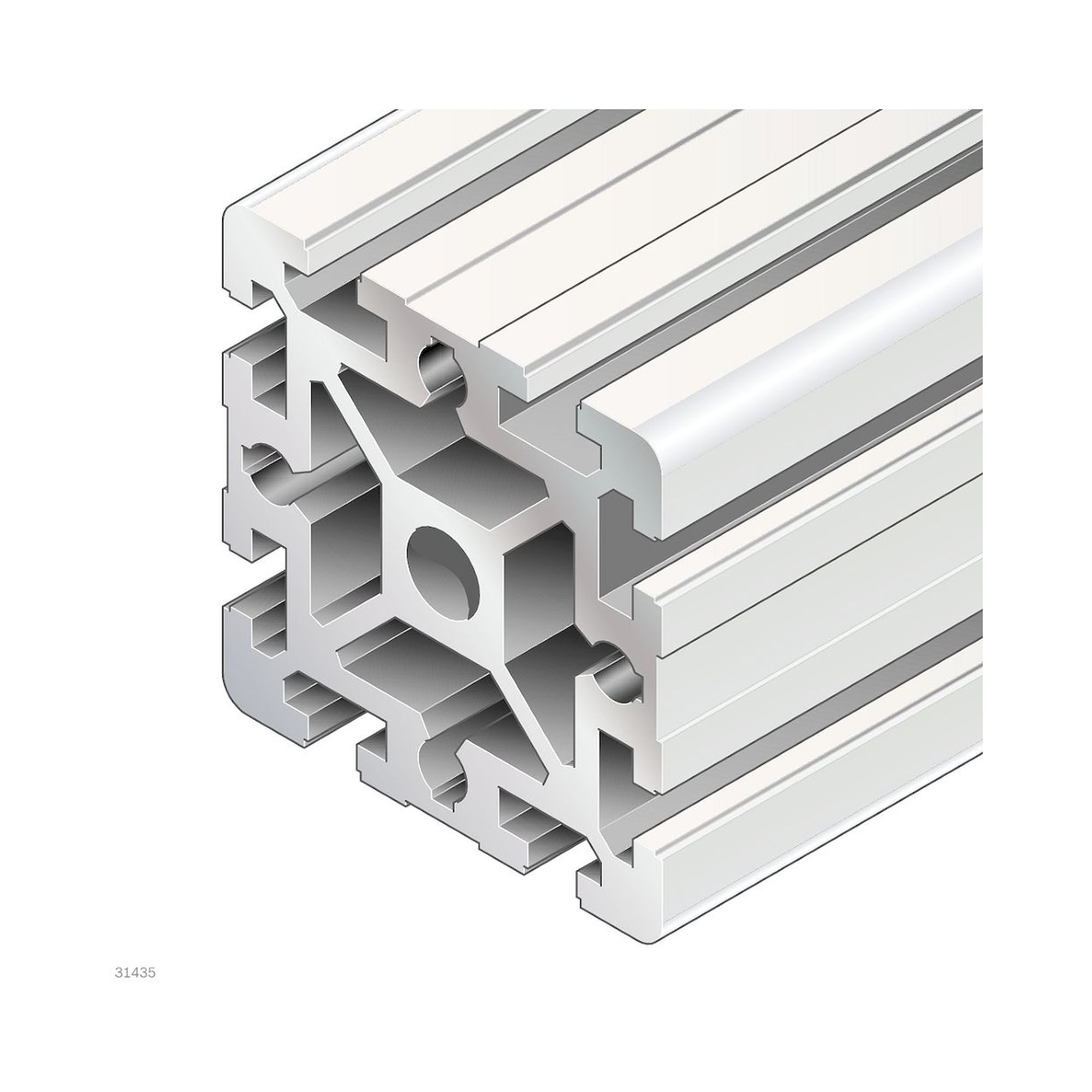 Bosch Rexroth 3842557211. Strebenprofil 90X90 L=6170 mm
