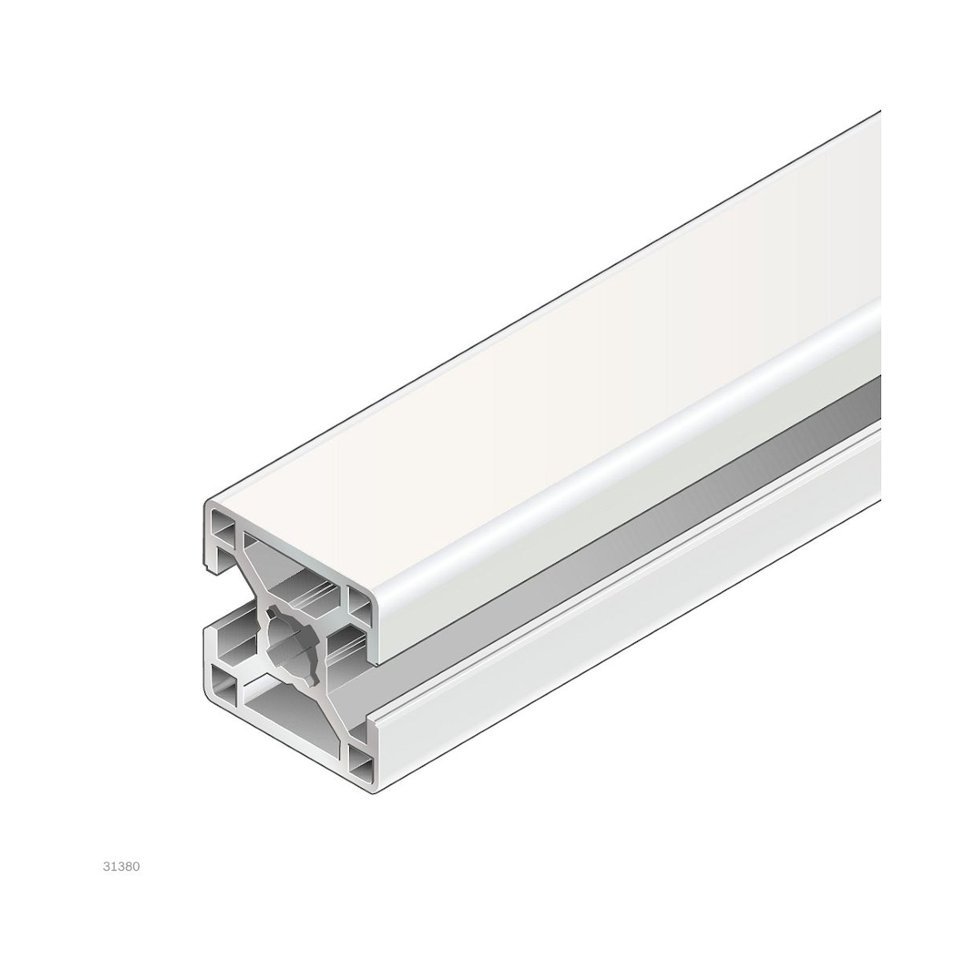 Bosch Rexroth 3842557220. Strebenprofil 30X30 2N 20X6070 mm