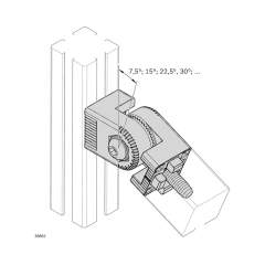Bosch Rexroth 3842562086. Gelenk 30X30 LOCKABLE