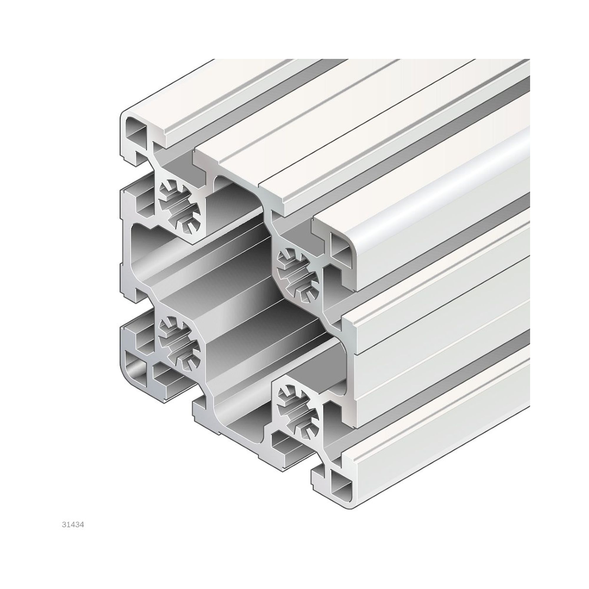 Bosch Rexroth 3842553613. Strebenprofil, 90X90L 6X6070mm