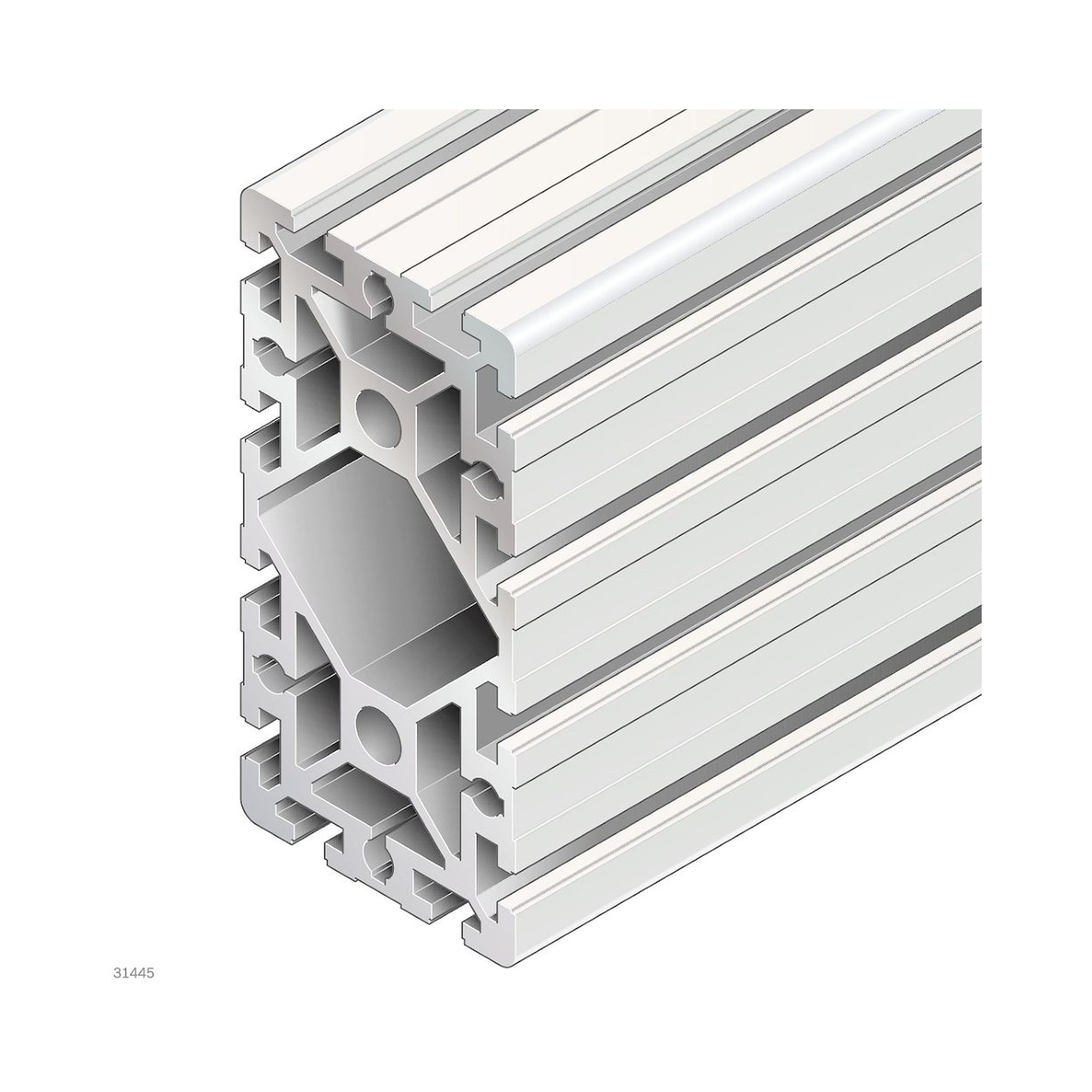 Bosch Rexroth 3842992378-1000. Strebenprofil, 90X180 2XD17VS. 1000 mm