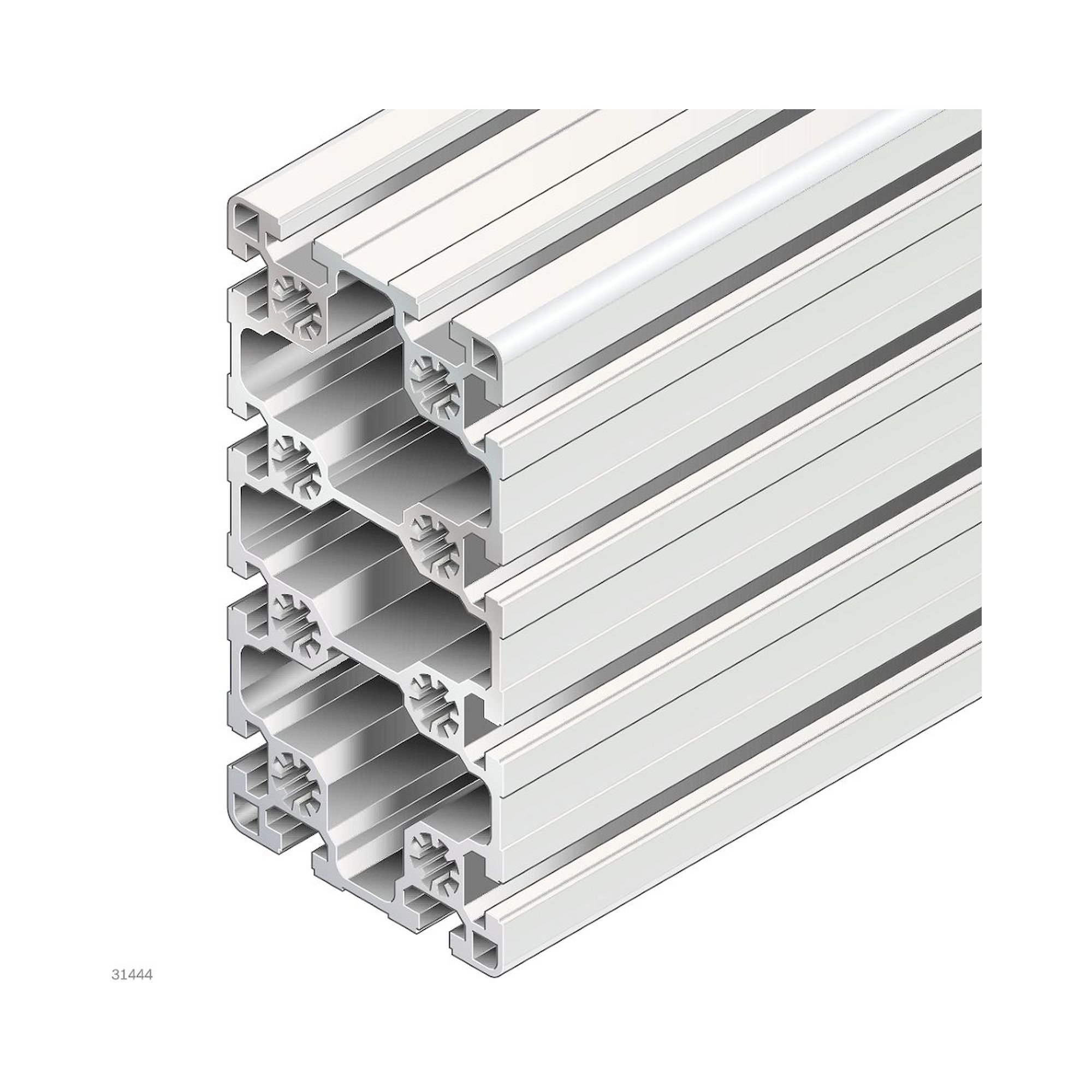 Bosch Rexroth 3842992861-1000. Strebenprofil, 90X180L 2XD17LF. 1000 mm