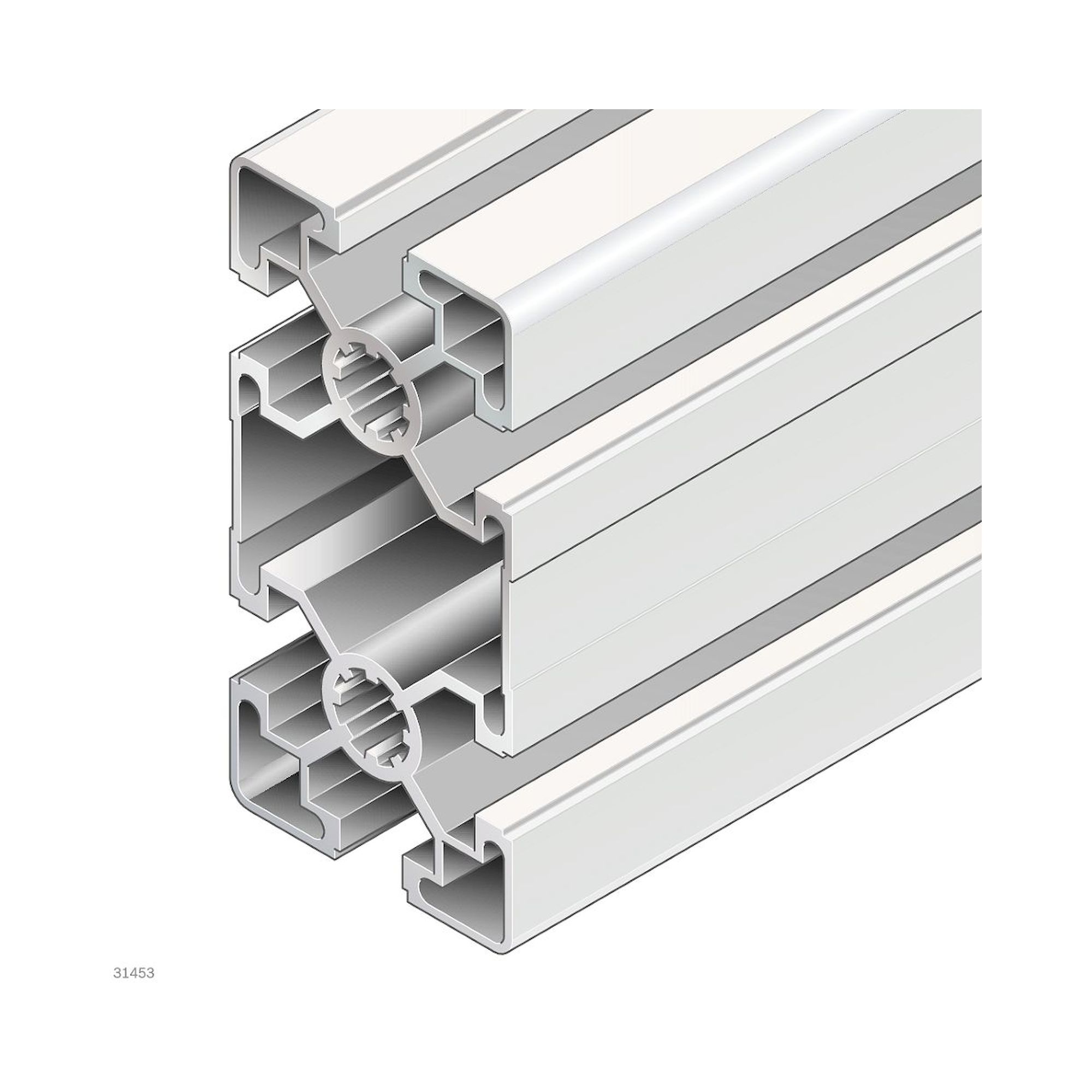 Bosch Rexroth 3842993450-1000. Strebenprofil, 45X90 SL. 1000 mm
