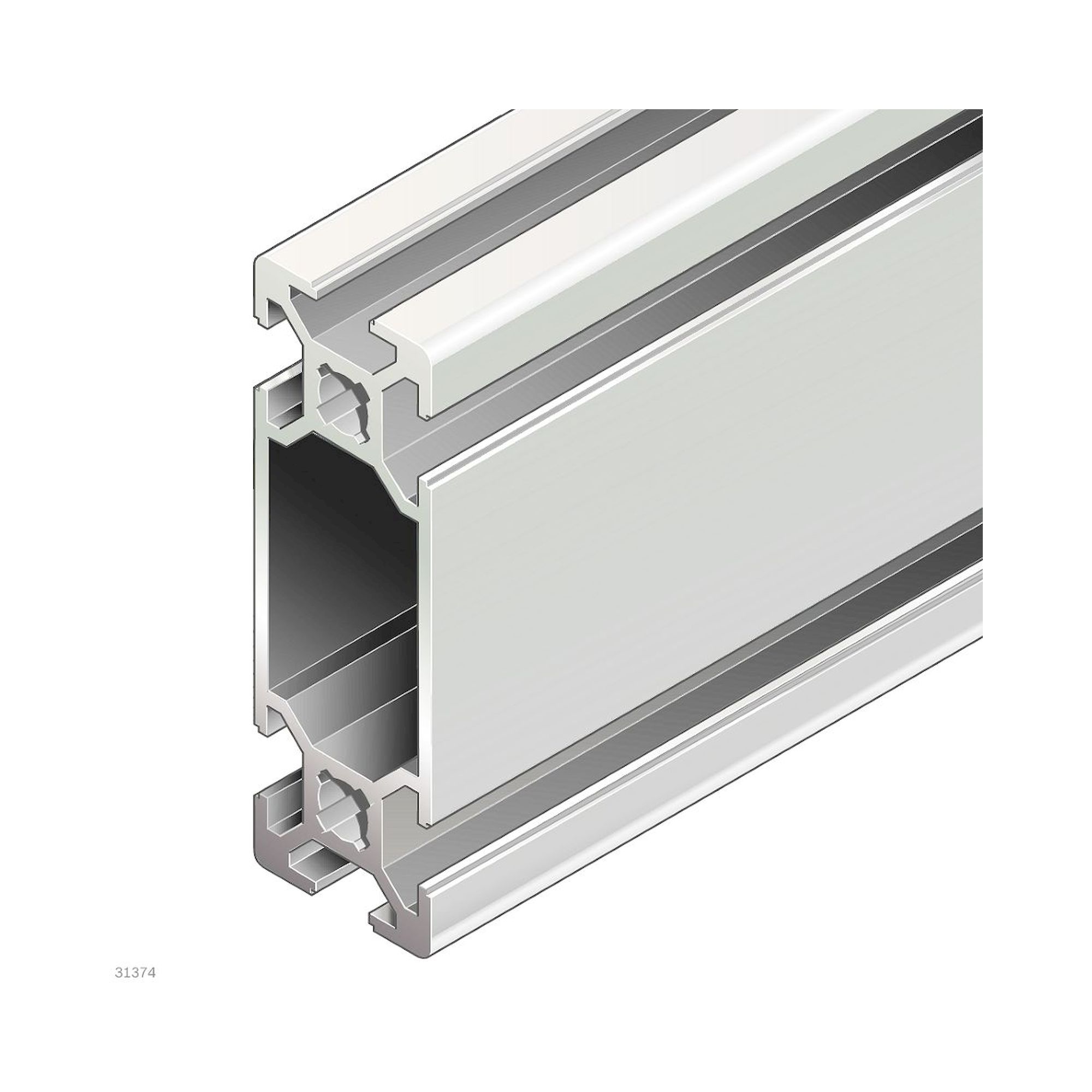 Bosch Rexroth 3842537819. Strebenprofil, 20X60 16X3000mm