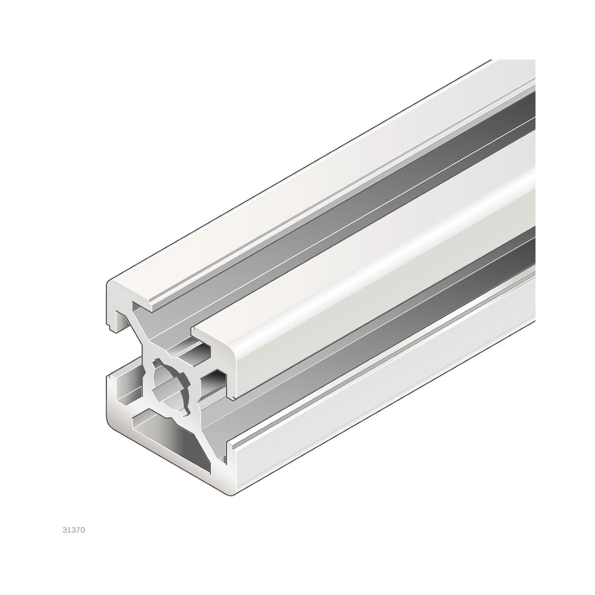 Bosch Rexroth 3842517180. Strebenprofil, 20X20 3N 20X3000mm