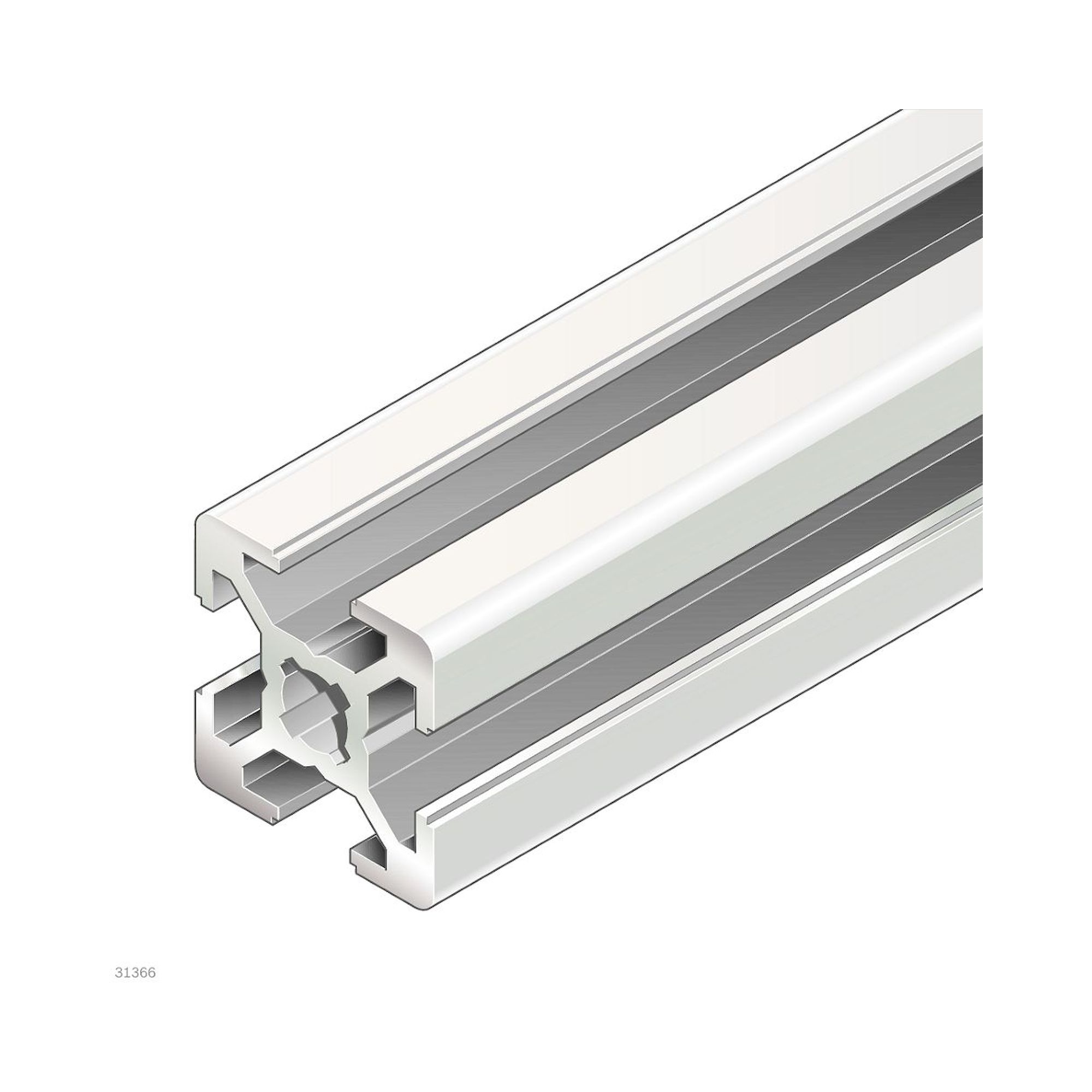 Bosch Rexroth 3842993230-1000. Strebenprofil, 20X20 M6/-. 1000 mm