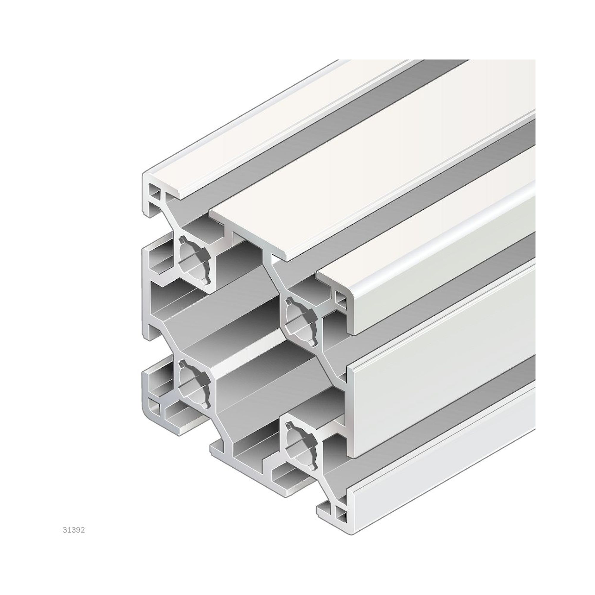 Bosch Rexroth 3842535176. Strebenprofil, 60X60 8N 20X6070mm