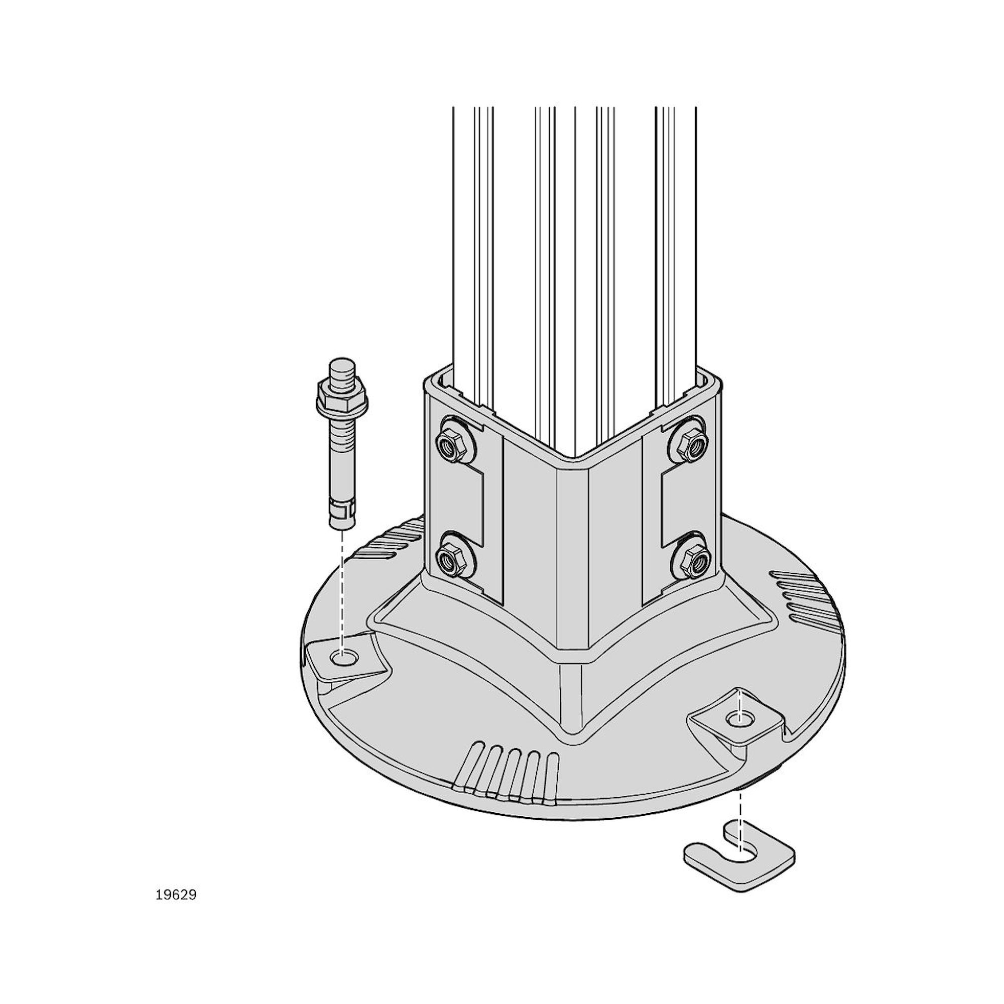 Bosch Rexroth 3842540668. Dübel, M8X95-30