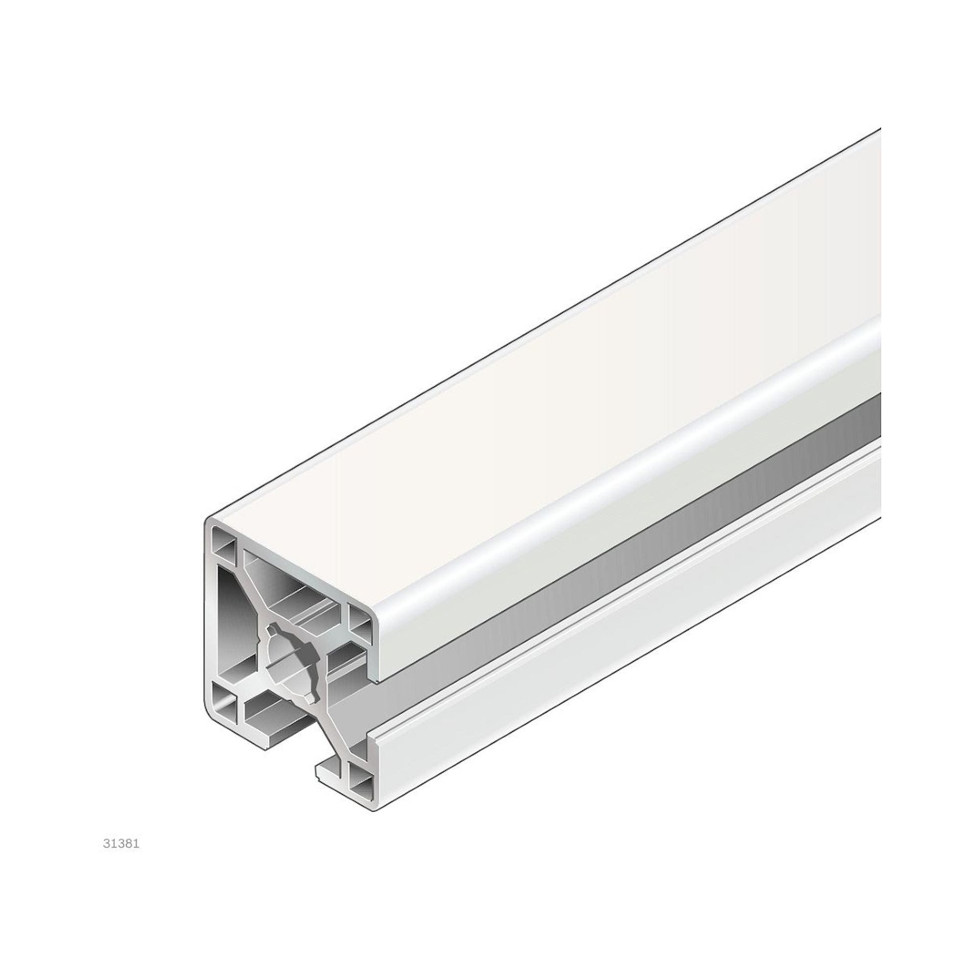 Bosch Rexroth 3842506949. Strebenprofil, 30X30 2NVS 20X5600mm