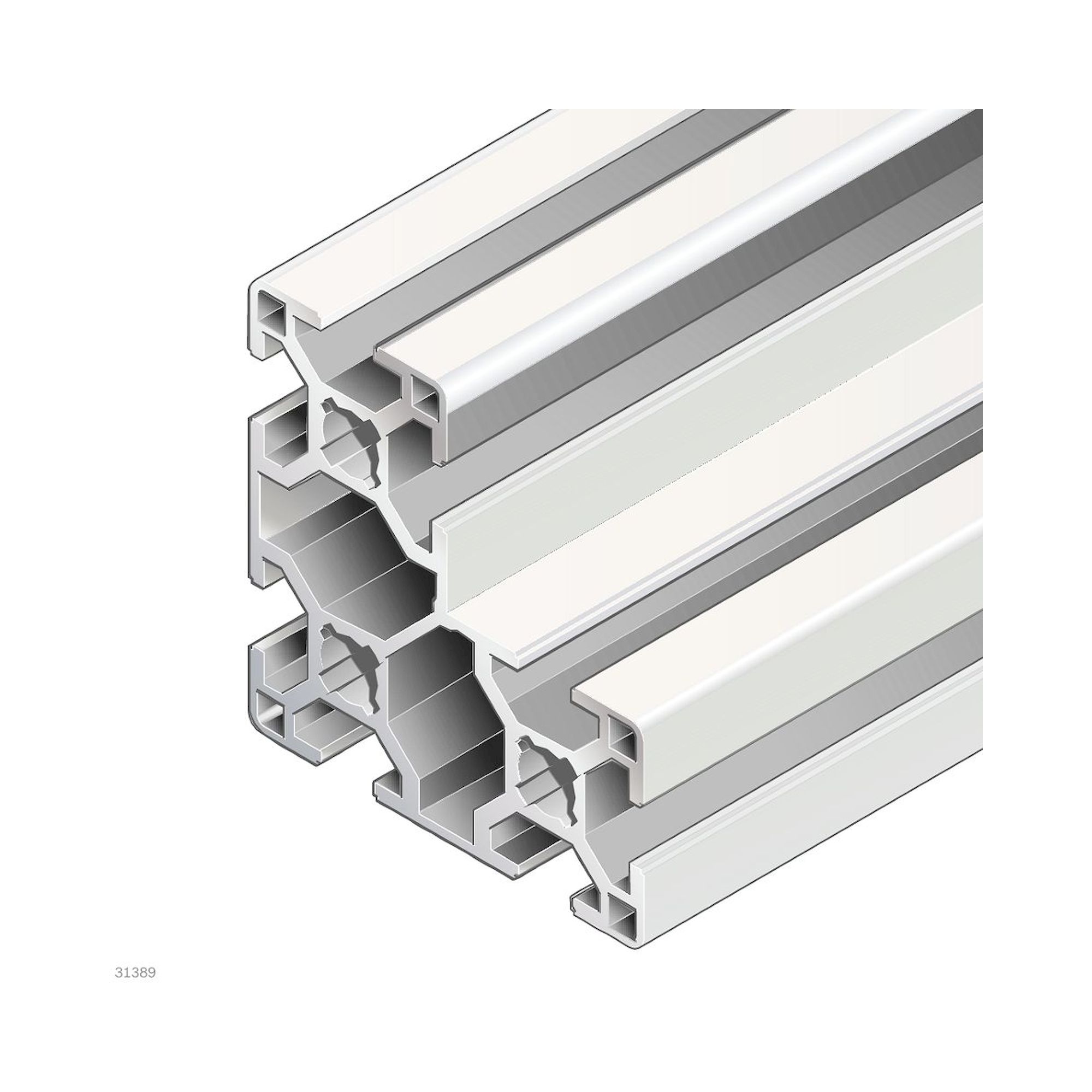 Bosch Rexroth 3842993016-1000. Strebenprofil, 30X60X60. 1000 mm