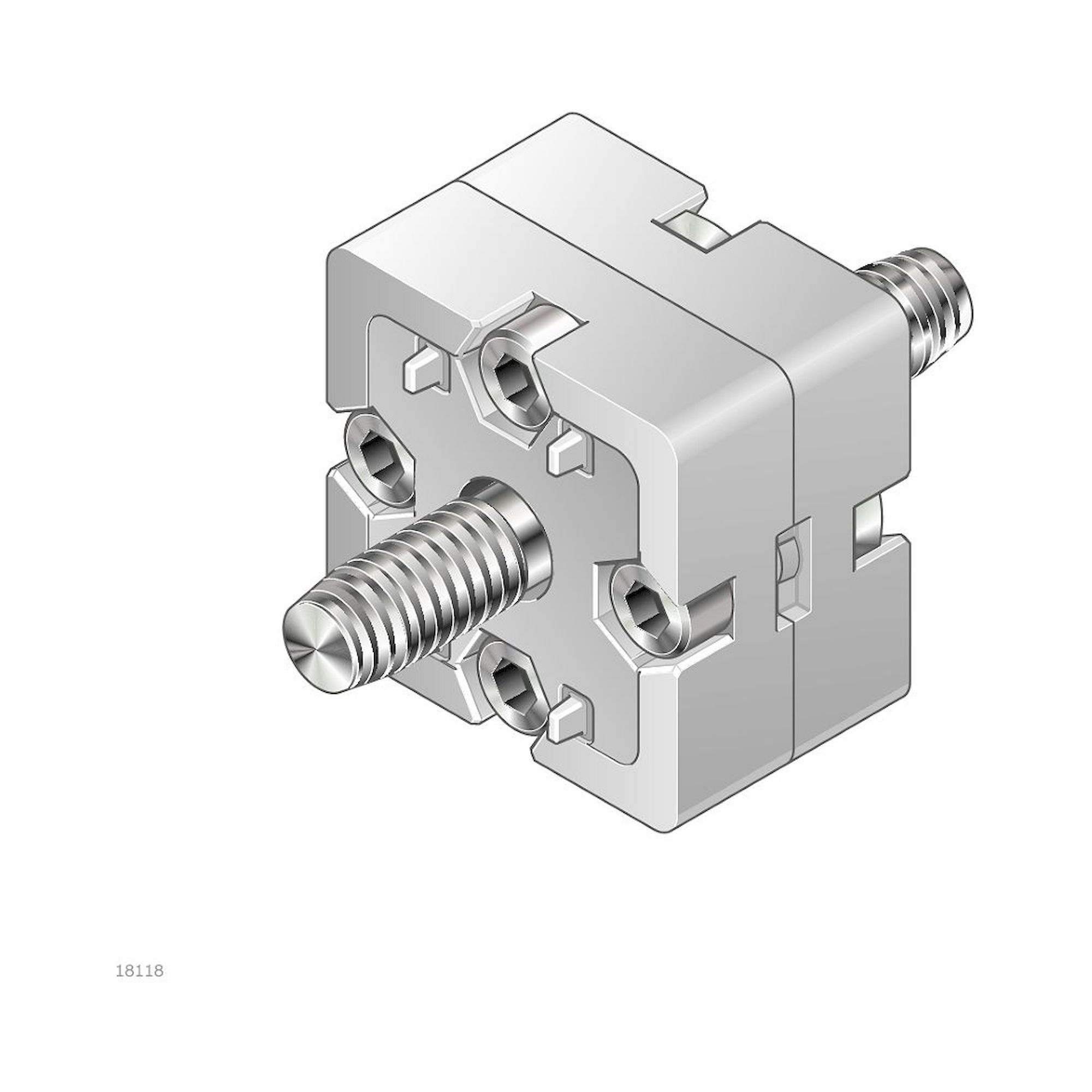 Bosch Rexroth 3842191175. Endverbinder, 45X45