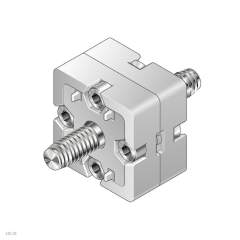 Bosch Rexroth 3842191175. End connector 45x45 set (standard)