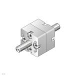 Bosch Rexroth 3842538656. Endverbinder, 30X30 Silver Set