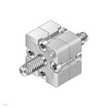 Bosch Rexroth 3842538657. Endverbinder, 40X40 Silver Set