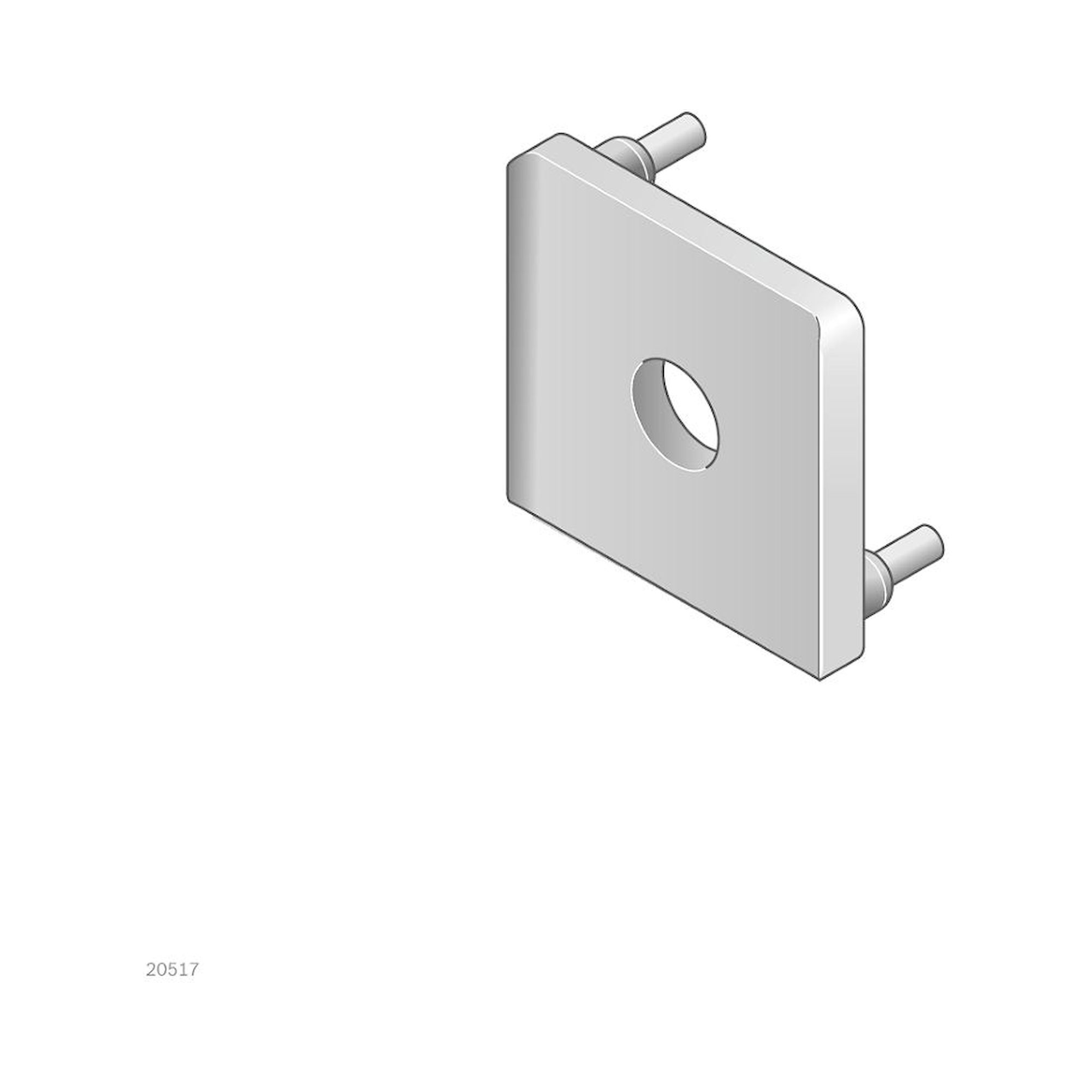 Bosch Rexroth 3842551028. Radiusausgleich, 40, grey
