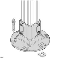 Bosch Rexroth 3842540173. Fuss, Complete