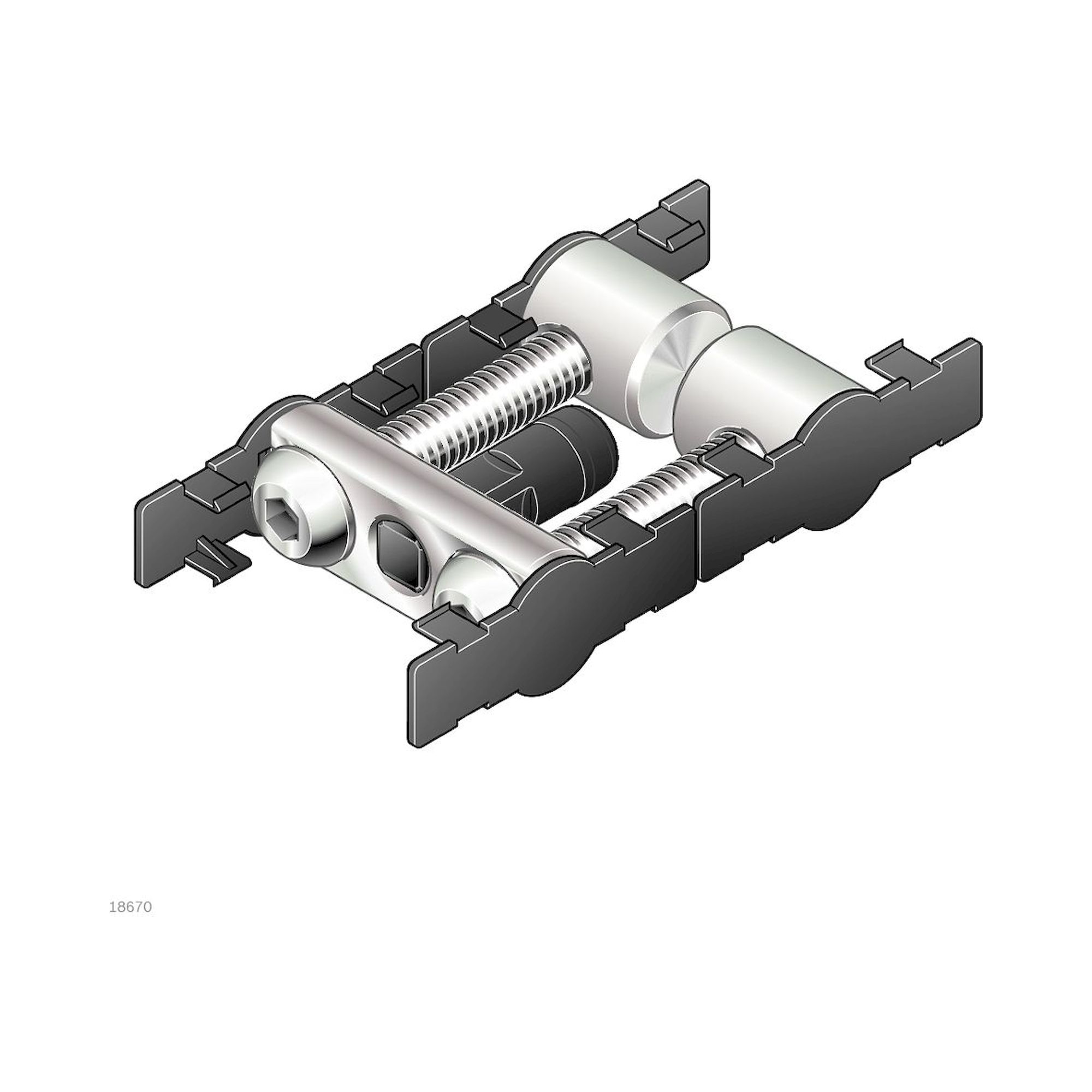 Bosch Rexroth 3842554442. Stossverbinder, P40