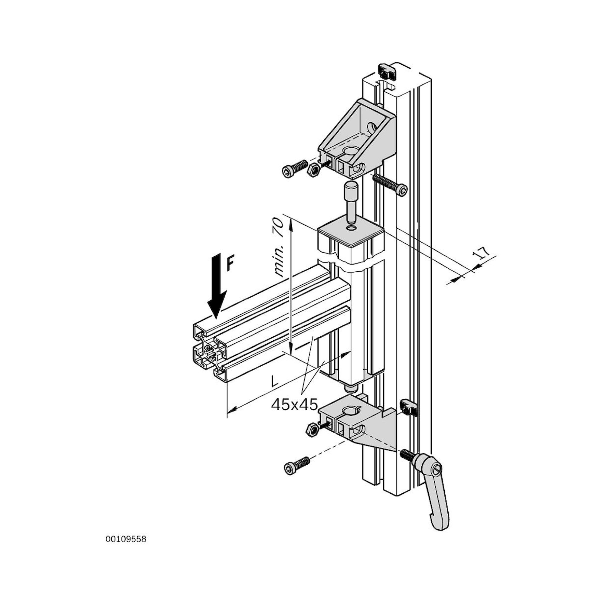 Bosch Rexroth 3842547868. Lagerbock, Set