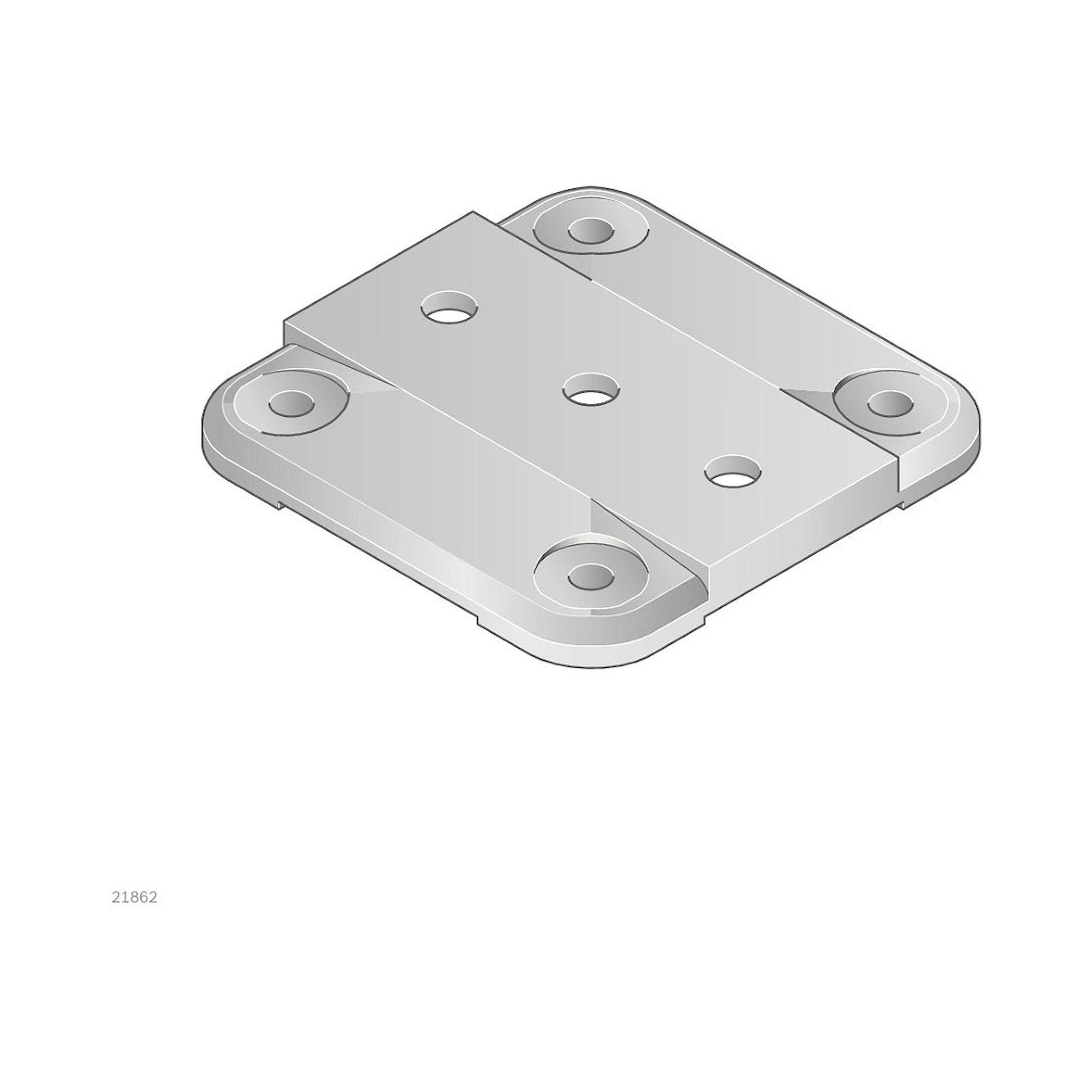 Bosch Rexroth 3842516175. FussPlatte, 15X135X135