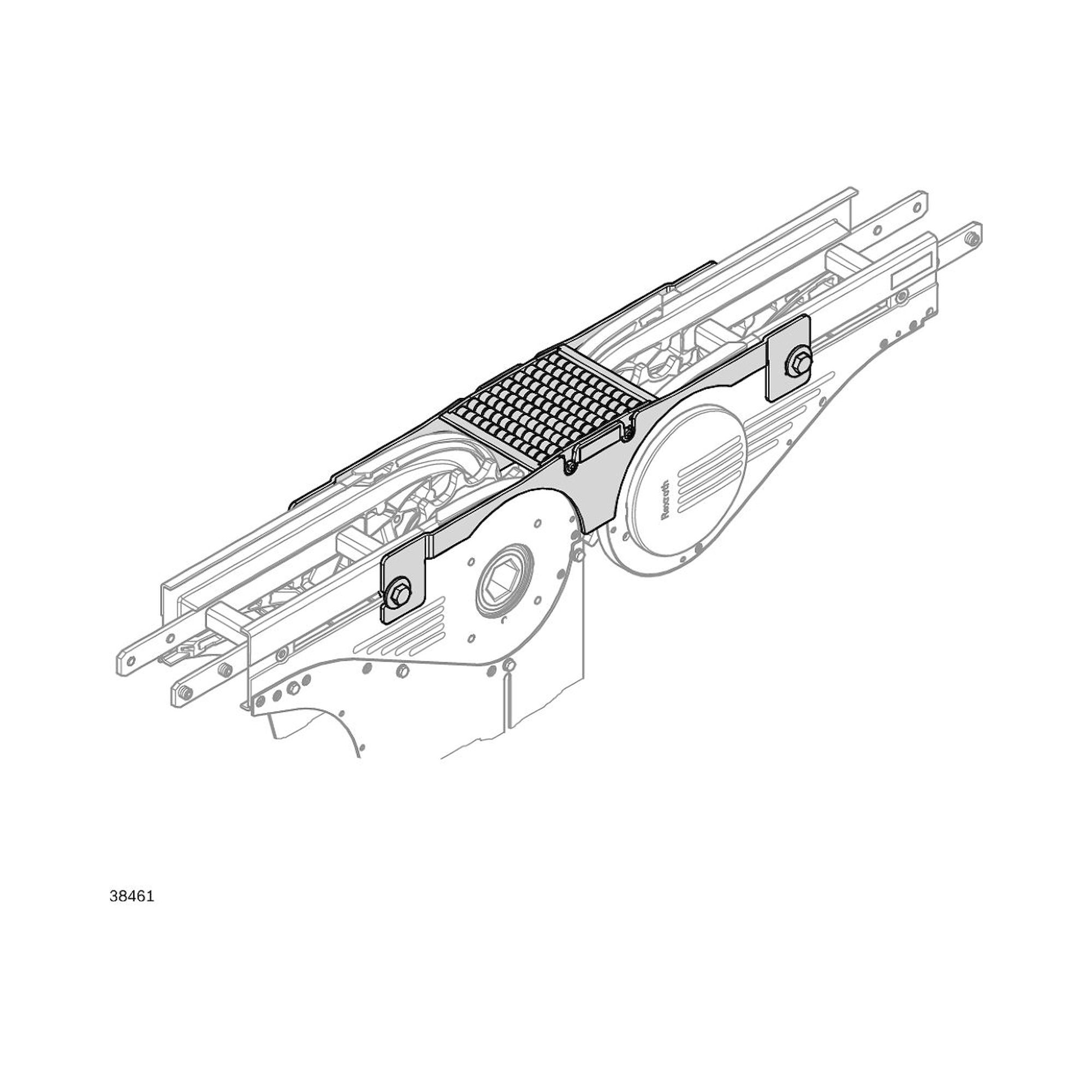 Bosch Rexroth 3842549017. Verbindungssatz, 120+ BRIDGE PASS