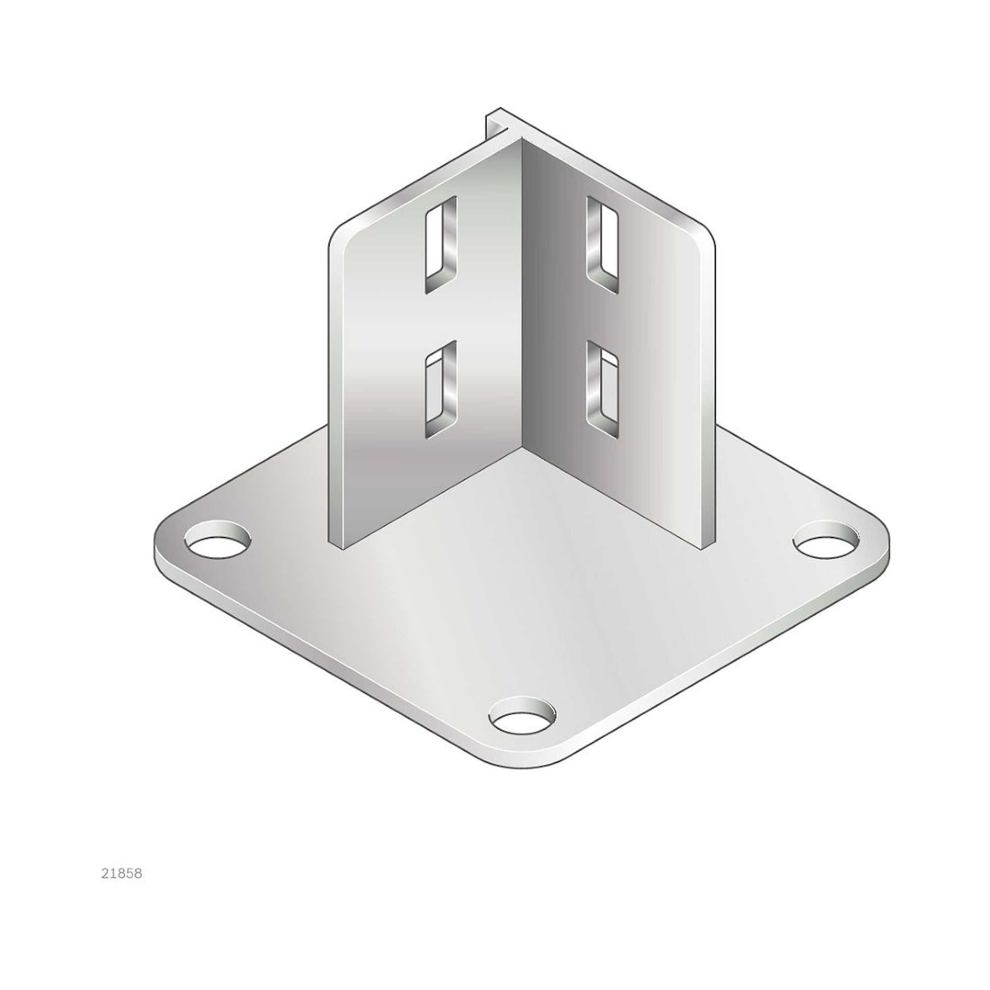 Bosch Rexroth 3842536581. FussPlatte, 45X45