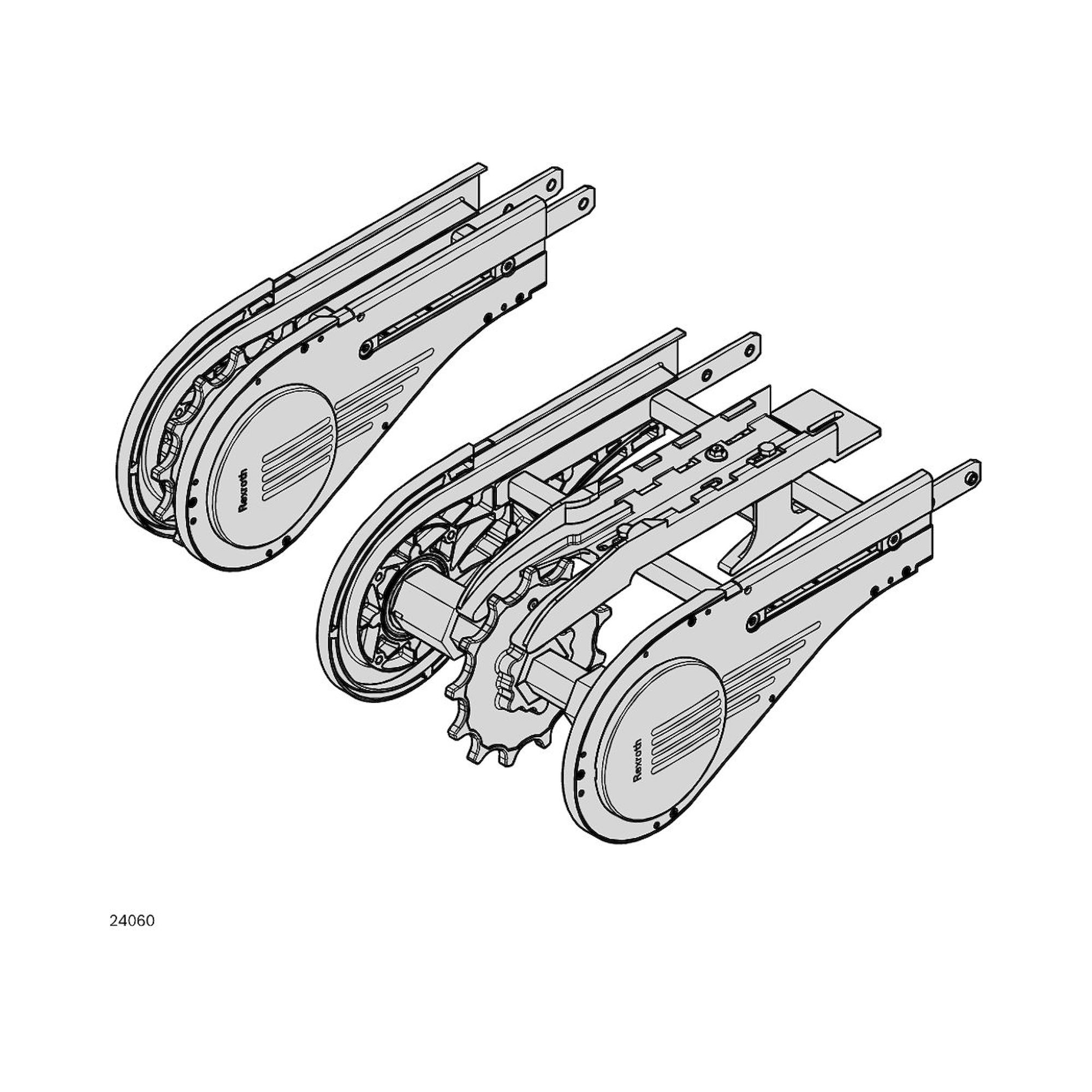 Bosch Rexroth 3842547521. Umlenkung, 320+ AL