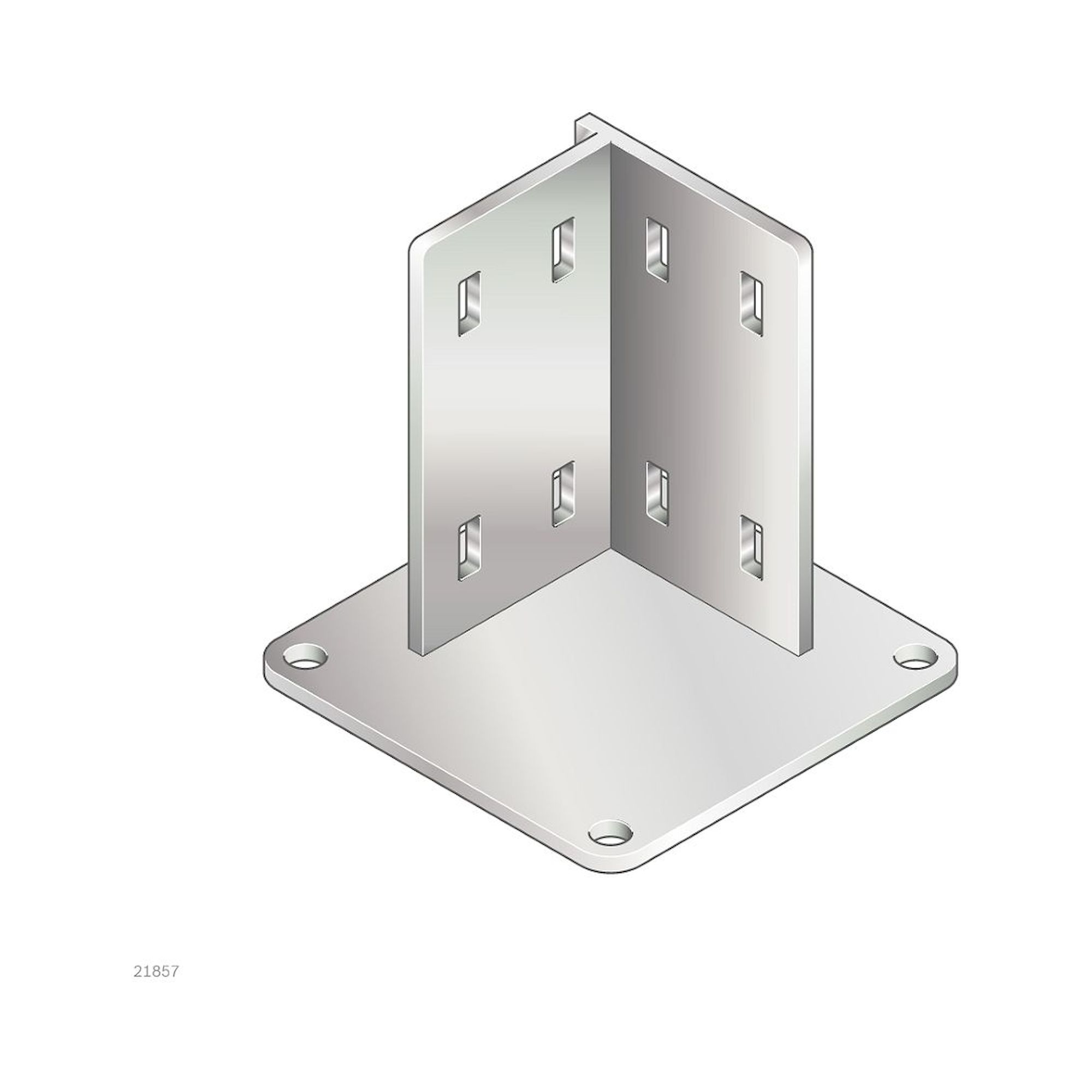 Bosch Rexroth 3842542669. FussPlatte, 80X80