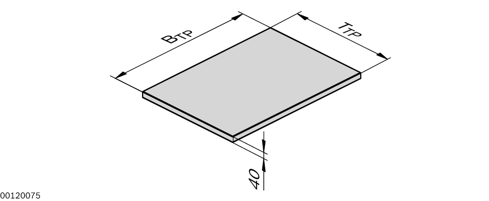 Dimensional drawing 3842535475