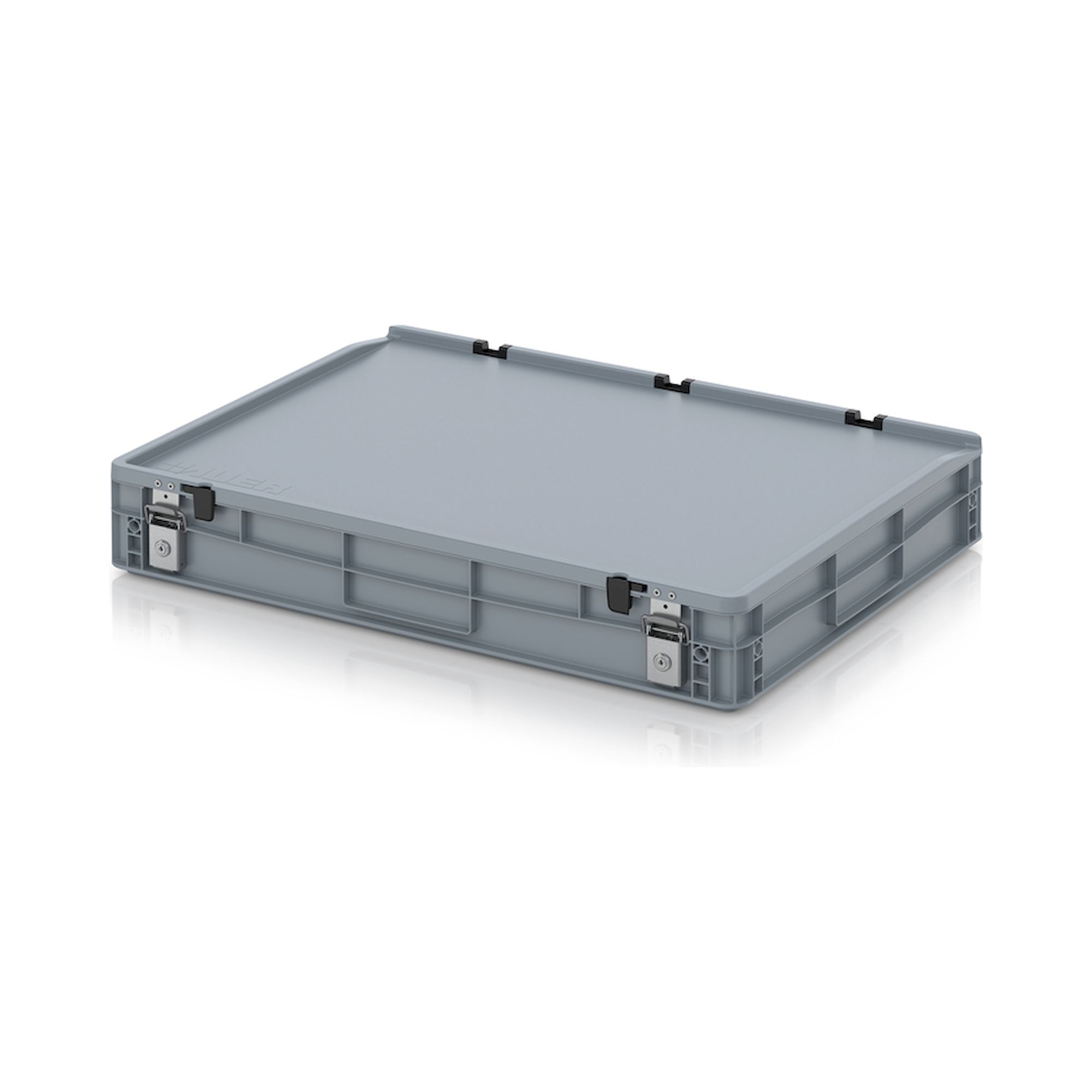 ED 86/12 HG 2S. Abschließbare Eurobehälter, 80x60x14 cm