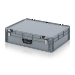 ED 86/22 HG 1G 2S. Eurobehälter Koffer mit Verschließsystem 1G, 80x60x23,5 cm